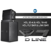 Line Array D-Line RCF Système amplifié 6400 watts