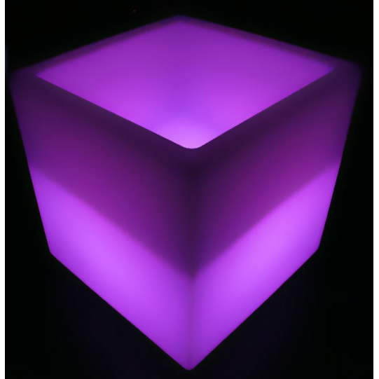 Cube lumineux 40cm x 40cm