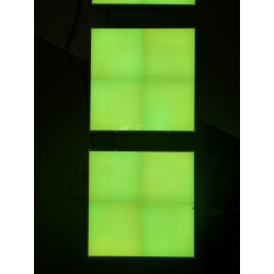 Pack de 2 dalles LED carré 50cm