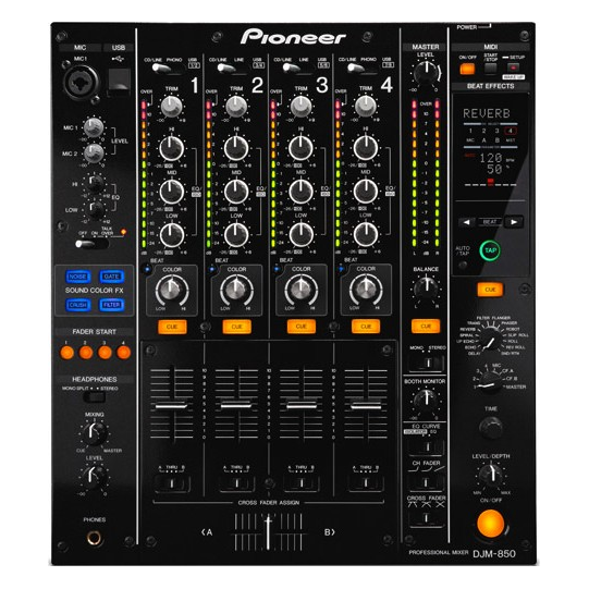 Table de mixage DJM850 Pioneer