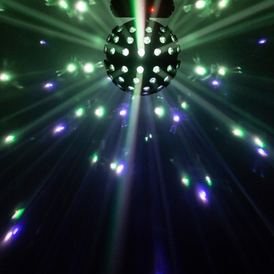 JB SYSTEMS LED GLOBE jeu de lumière disco effet faisceaux boule à