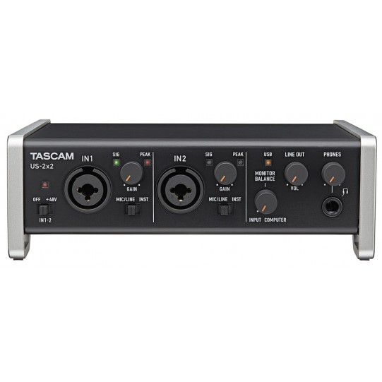 Carte son Tascam US-2x2