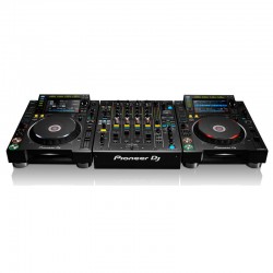 Regie CD Pioneer 2 CDJ 2000 NEXUS + 1 DJM 900 NEXUS