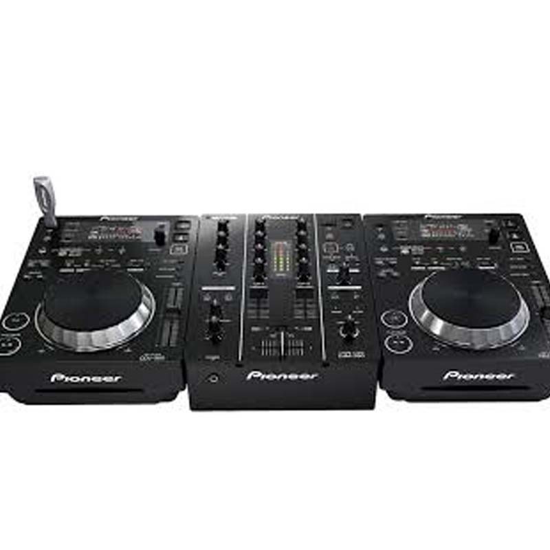 Mixage Pioneer DJM350 et 2 cdJ350