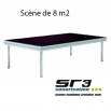 Podium Estrade 4m x 2m soit 4 praticables