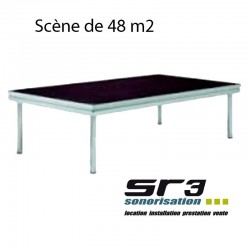 Estrade 8m x 6m SOIT 24...